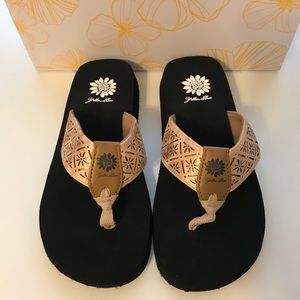 Yellow Box Foma Flip Flops